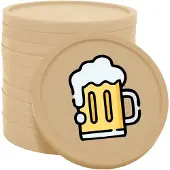 Combicraft Biermunten / Consumptiemunten Beige - Ø29mm - 100 stuks