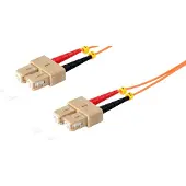 S-Impuls SC Duplex Optical Fiber Patch kabel - Multi Mode OM2 - 3 meter