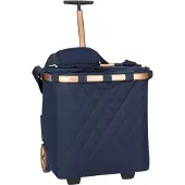 Reisenthel Trolley donkerblauw / goud