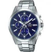 Casio Edifice Heren Zilveren Horloge EFV-560D-2AVUEF
