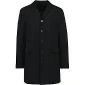 Kariban Gestructureerde trenchcoat voor heren PK602