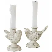 Loberon Kaarsenhouder set van 2 Finna