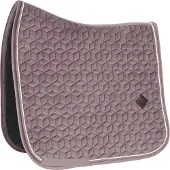 Kentucky Horsewear Horsewear - Zadeldek - Velvet - Lichtpaars - Zadeldek Dressuur