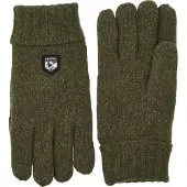 Hestra - Basic Wool Glove - Handschoenen 6, olijfgroen