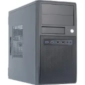 Chieftec CT-04B-OP Mini-tower PC-behuizing Zwart Harde schijf installatie zonder gereedschap