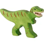 Gollnest & Kiesel Dinos - Tyrannosaurus Rex - 10X2X13Cm - Houten Figuur - Handgemaakt
