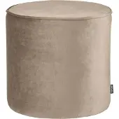 Woood Sara Poef Hoog - Velvet - Khaki - 46x46x46
