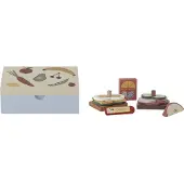Bloomingville MINI Thyra Speelset, Lunchbox, Blauw, FSC100%, MDF