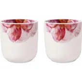 Villeroy & Boch Rose Garden kop 29 cl 2-pack Wit