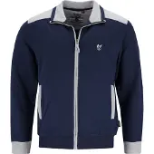 Hajo Heren homewear jasje blauw | Maat 58