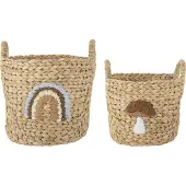 Bloomingville Mini Agnes opbergmanden set van 2 stuks - 82058539