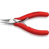 Knipex 35 21 115 Platte rondbektang Elektronica en fijnmechanica Recht Gereedschapsstaal 115 mm