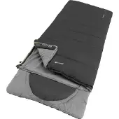 Outwell Contour Midnight Black Slaapzak (Rits Rechts)