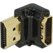 DeLOCK HDMI A Koppelstuk haaks naar beneden