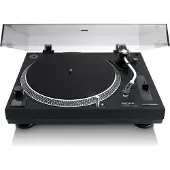Lenco L-3828BK - Direct aangedreven Platenspeler met USB/PC encoding - Zwart