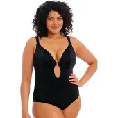 Elomi Dames zwempak uit 1 stuk Plain