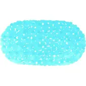 Overig Msv Antislipmat Galets - Licht Blauw - 39x99cm