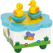 Small Foot - Houten Muziekdoos Eend