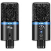 IK Multimedia iRig Mic Studio Large Diaphragm Mic Black - Nearly New