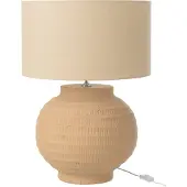 J-Line lamp - terracotta - beige