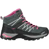 CMP Boots 'Rigel' basaltgrijs / pastelrood / zwart