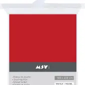MSV Douchegordijn Rood 180cm