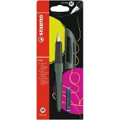 Stabilo Flow - Vulpen - SPORTY Edition - Forest + 1 Inkt Cartridge