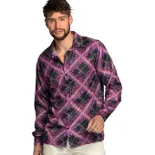 Boland shirt Summer Night heren polyester paars