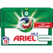 Ariel Wasmiddel Pods All in One Universal+ 15 stuks