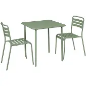 Sweeek - Tuintafel en 2 stoelen - amélia