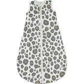 Meyco Baby Panter baby slaapzak rond gevoerd - neutral - 86cm - 2.5 TOG