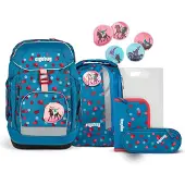 Ergobag Maxi Schooltas set 6-delig blauw