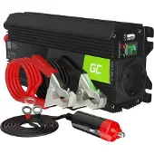 Green Cell Stroomomvormers, Omvormer voor auto-stroom 24V naar 230V 500W/1000W met USB