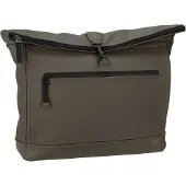 Jost Schoudertas met laptopvak Hamar Shoulder Bag Courier Dark Olive Kaki