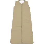 Meyco gevoerde baby slaapzak uni taupe unisex | Maat: 70 cm