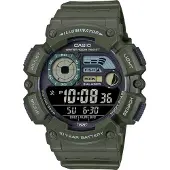 Casio Collection WS-1500H-3BVEF Horloge - Kunststof - Groen - Ø 46 mm
