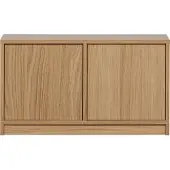 Vtwonen Modulair Onderkast - Eikenhout Fineer - Naturel - 44x77x40 cm