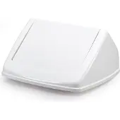 Durable deksel Durabin Fliplid 40 liter, wit
