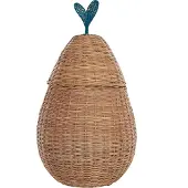 Beliani VAGSOY - Mand - Natuurlijk - Rotan
