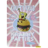 Fanattik SpongeBob Tin Sign Krusty Krab Tin signs
