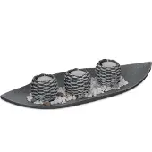 Relaxdays Set porta-candele (39 x 16 x 6 cm)