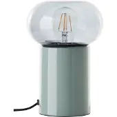 Brilliant Groene Tafellamp Knut Met Smoke Glas