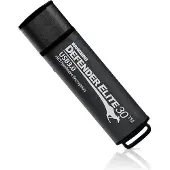 ISTORAGE - Defender Elite30 – 512 GB - Hardware Encrypted USB-Stick – USB 3.0 – FIPS 140-2 Level 3 – Fysieke Schrijfbeveilingsschakelaar - Zwart