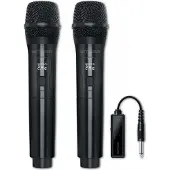 Muse Dubbele draadloze microfoon MC-50 WI Zwart