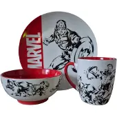 Marvel Avengers servies set 3 delig