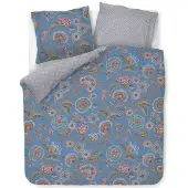 Pip studio Dekbedovertrek Matata Blauw Percal-260 x 200 / 220 cm | Extra Breed