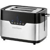 ProfiCook PC-TA 1170 Broodrooster Zwart, RVS