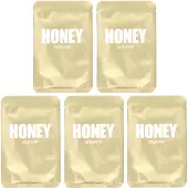 Lapcos , Honing Beauty Sheet Mask Set, Nouriserend, 5 Sheets, 0,91 fl oz (27 ml) Elk