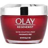 Olay , Regenerist, Micro-Sculpting Cream, Geurvrij, 1.7 oz (48 g)