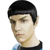 Maskworld Vulcaniër Pruik - Kostuum pruik voor carnaval